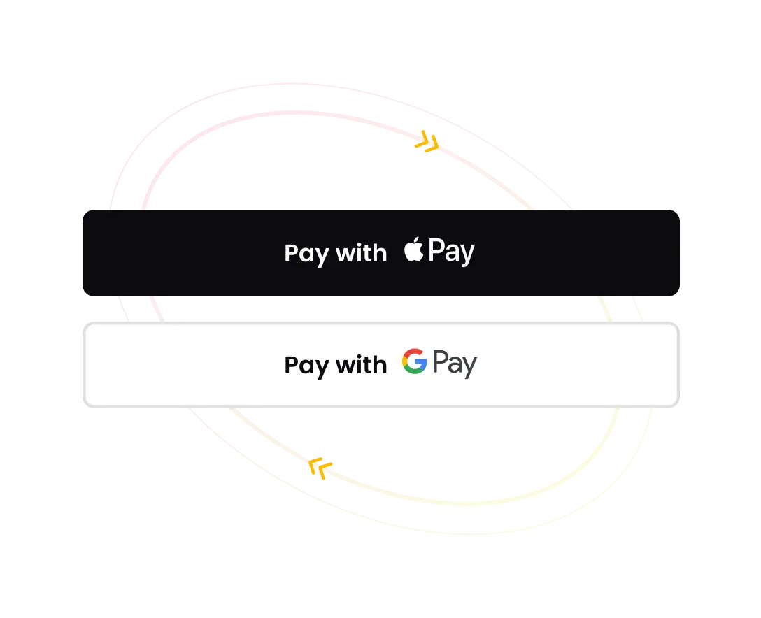 Accept payments with Google Pay & Apple Pay