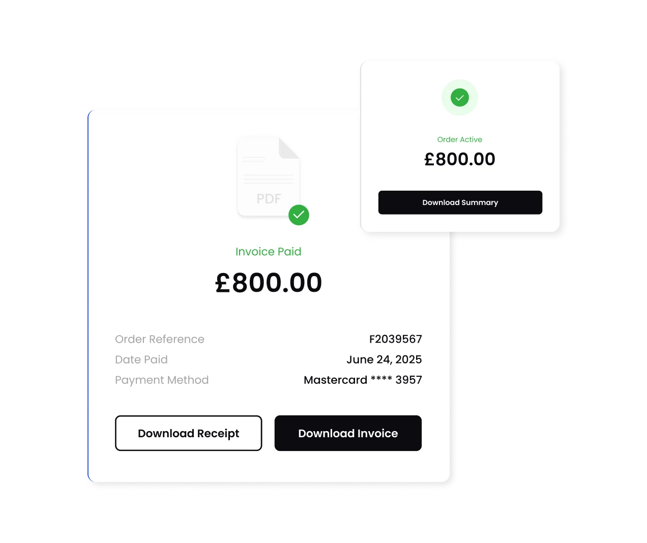 Start using the order portal today